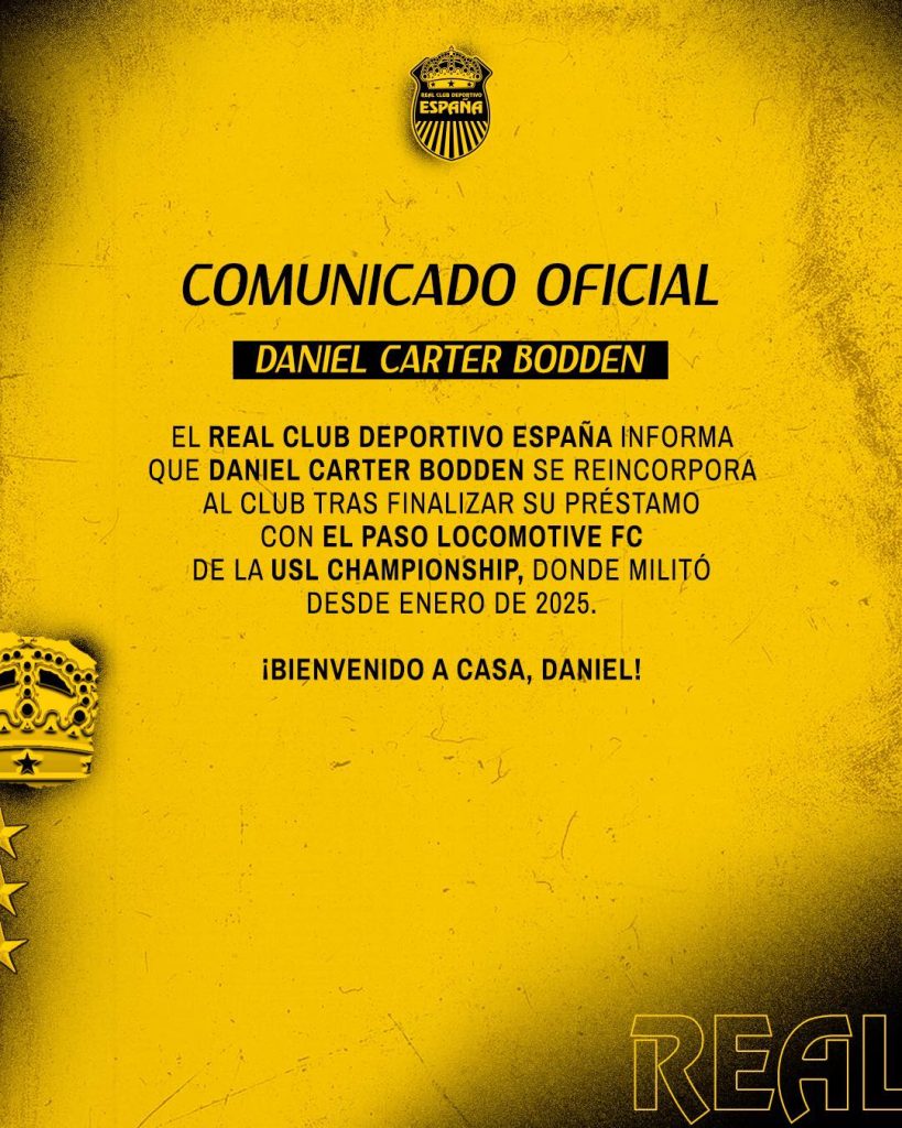 Comunicado del Real España