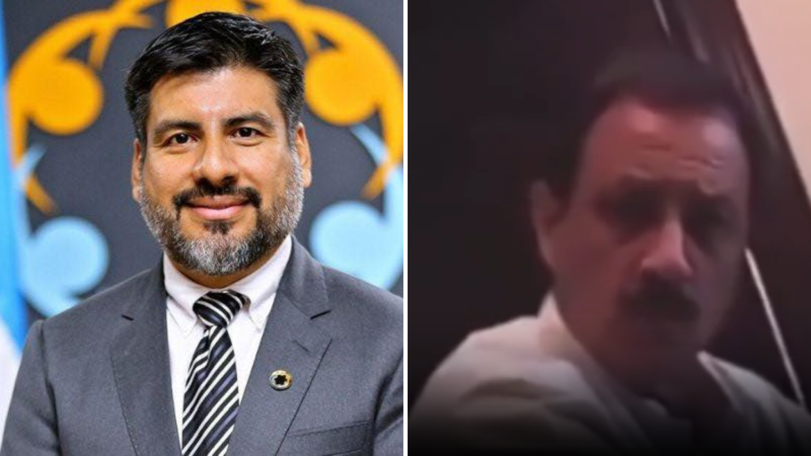 Johel Zelaya y Mauricio Villeda